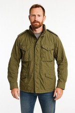 US ARMY COAT JACKET Army ISSUE VIETNAM FIELD M65 COLD WEATHER OG107 Medium