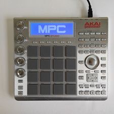 Akai MPC Studio Music Production Controller Silver - with CDs and bag