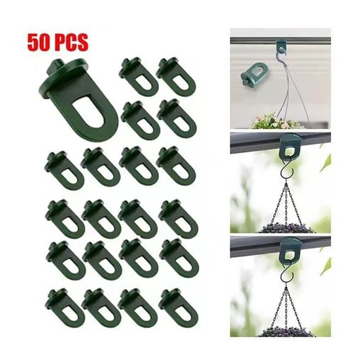 50x plastic greenhouse hanging - plastic,