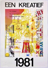 The Fall - Post Punk - 1981 Dutch Poster