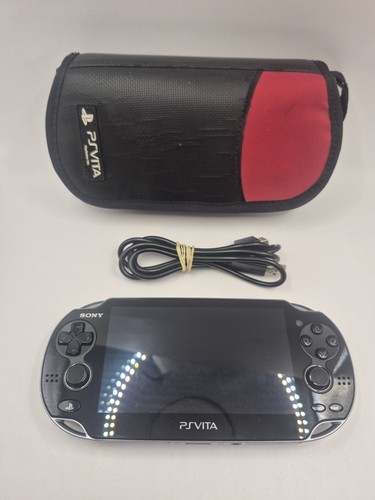 Sony vita console black - console, black-