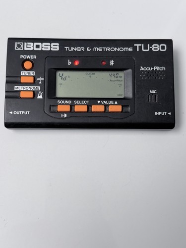 Boss chromatic tuner - tu-80,