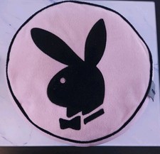 playboy bunny round pillow plush pink Y2K vintage 2006