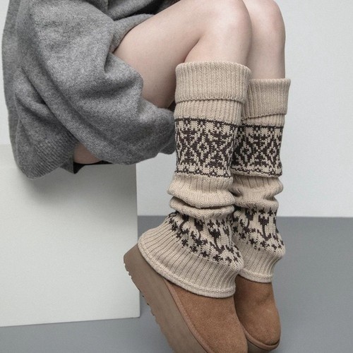 Long tube boot socks - long,