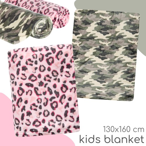 Girls boys blanket soft plush - boys,