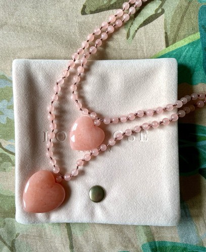 Lola rose double heart - heart, peach