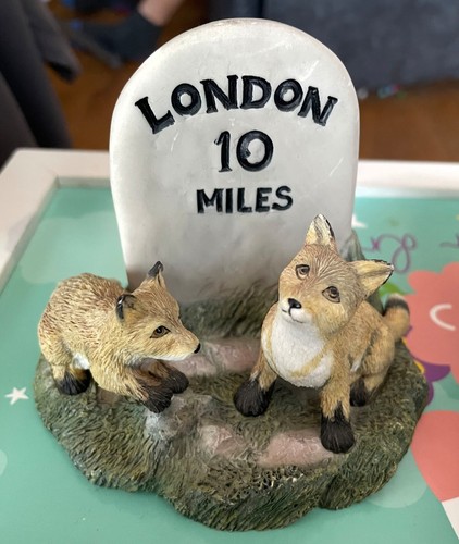 Leonardo figurines fox - leonardo,