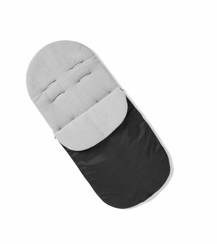 Black grey footmuff fit - black/grey,