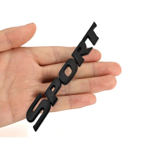 Black sport logo - black,