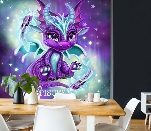 Purple dragon a445 - 3d,