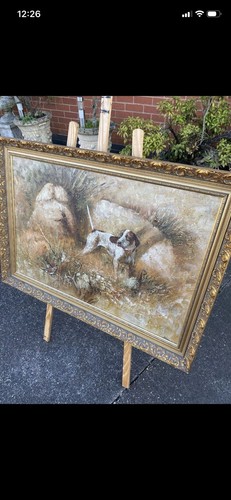 Beautiful very large oil - beautiful,