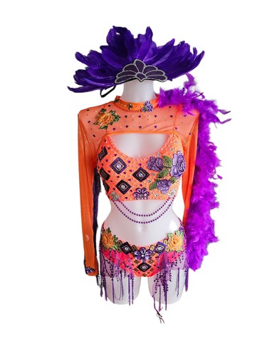 Orange purple freestyle - orange, &