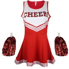 CHEERLEADER FANCY DRESS OUTFIT