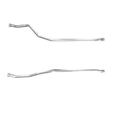 Exhaust Pipe Rear + Fitting