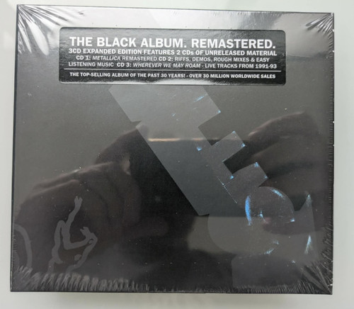 Metallica the black album - metallica,