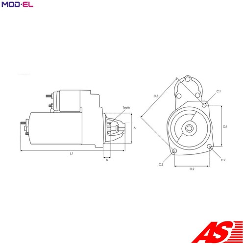 Starter s3027 for - starter,