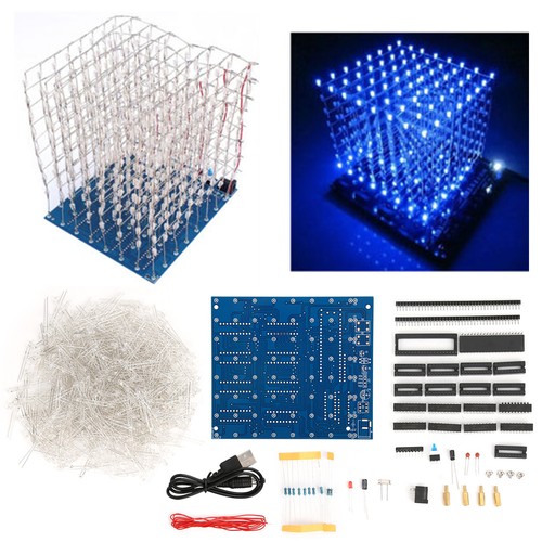 Led light squared - squared, 8