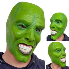 'The Mask' Green Latex Mask