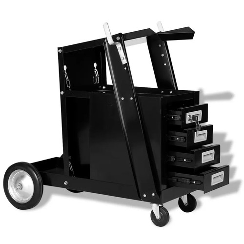 Walplus welding cart black - welding,