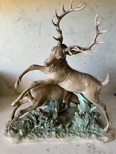 Lladro, "Frolicking Stags