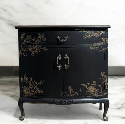 Black gold oriental style - black,