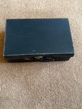 Small Vintage Blue  Suitcase -