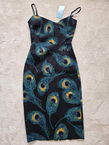 Bnwt karen millen peacock - bnwt,