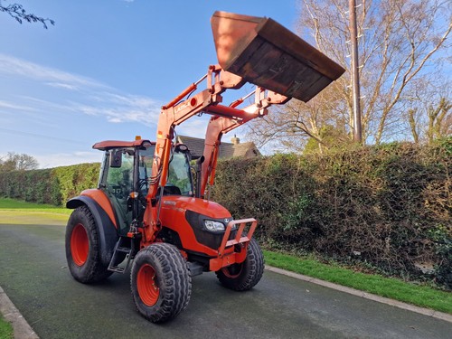 Kubota m6060 tractor with - m6060,