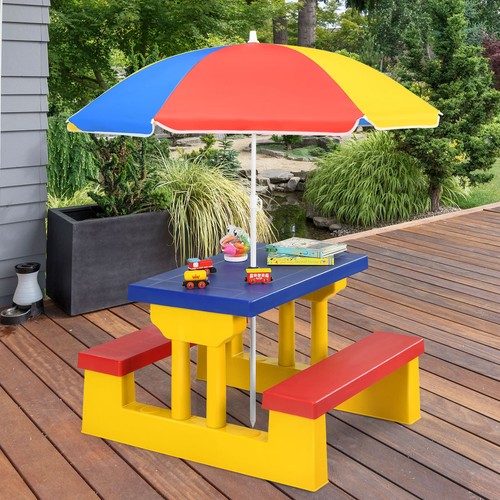 Kids picnic table set indoor - kids,