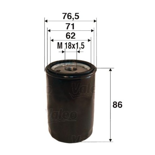 Fits valeo 586010 - valeo, filter