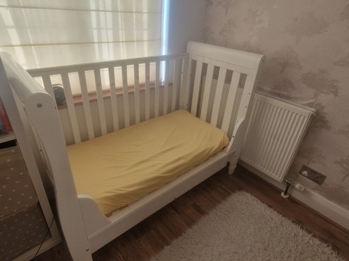 Babymore eva sleigh - eva, cot