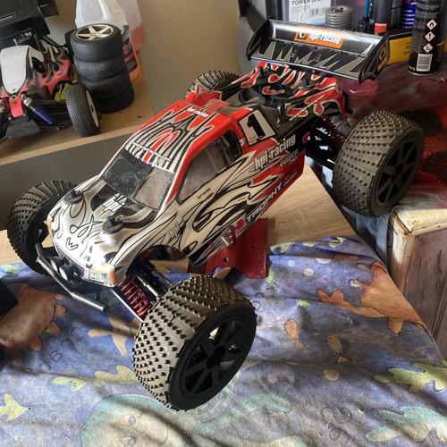 Hpi truggy fitted with - fitted,