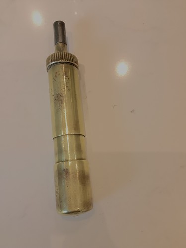 Vintage small brass tecalemit - small,