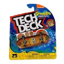 Tech Deck Santa Cruz X Spongebob Squarepants Fingerboard Skateboard - Pineapple