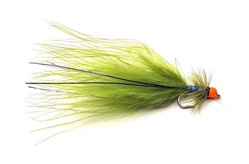 Hot head olive blue flash - blue,