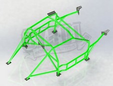BMW E30 E36 E46 roll cage V3 NASCAR for drifting and rally racing by CYBUL