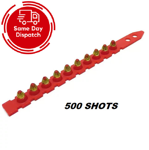 Red cartridges shots - red, fits