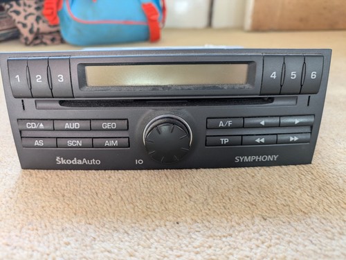 Skoda auto symphony car stereo - car,