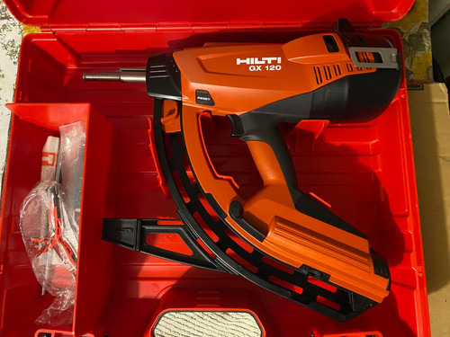 Hilti 120 gas actuated - hilti,