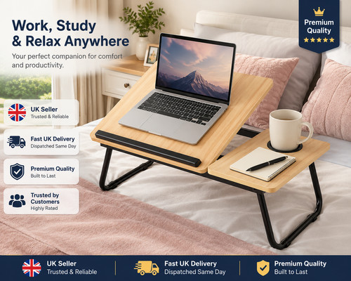 Folding laptop table stand - folding,