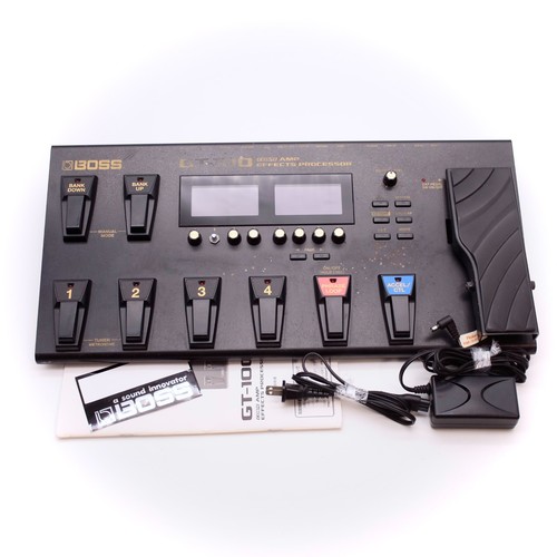 Boss 100 amp effects - amp,