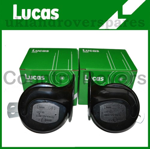 Pair lucas 12v high and - pair,