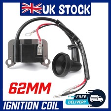 Ignition Coil HT Lead 62mm 2 Stroke Engine 43cc 49cc 52cc Garden Strimmer