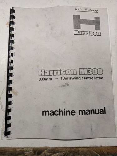 Harrison m300 3300mm 13in - 3300mm,