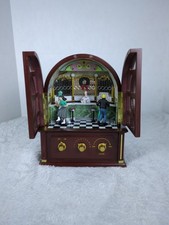 Mr. Christmas Animated Retro Music Radio 1950s Dancing Couples Jukebox. Tested