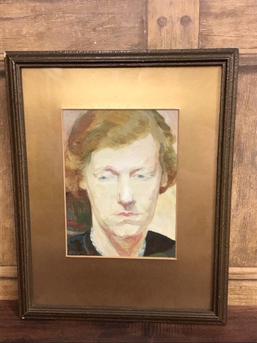 Vintage oil painting portrait - painting,
