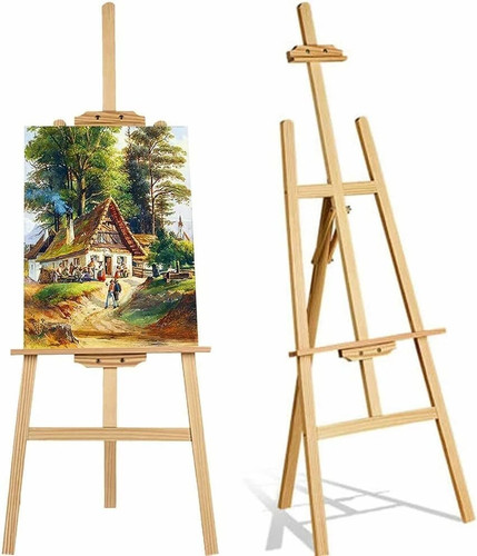 5ft studio wooden - studio, easel