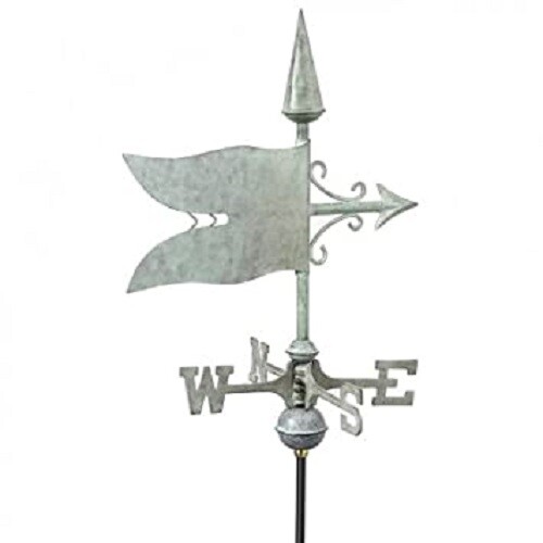 Banner copper verdigris - copper,