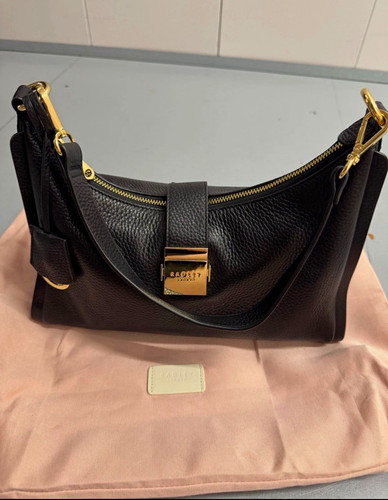 Radley black leather handbag - leather,