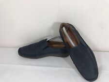 Pikolinos Jerez Blue Leather Mens SlipOn Loafer Boat Moccasin Perforated Shoes 6